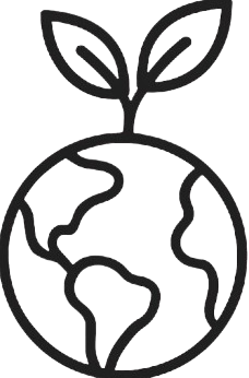 Climate change action icon